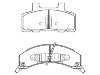 Bremsbelagsatz, Scheibenbremse Brake Pad Set:12321422