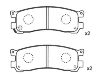 剎車片 Brake Pad Set:HF39-26-48ZA