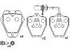 剎車片 Brake Pad Set:4B0 698 151 C