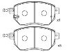 тормозная кладка Brake Pad Set:41060-CG090