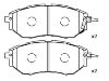 剎車(chē)片 Brake Pad Set:26296-AG000