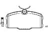 тормозная кладка Brake Pad Set:000 420 46 20