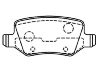 Brake Pad Set:168 420 04 20