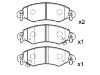 тормозная кладка Brake Pad Set:9 194 893