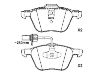 Pastillas de freno Brake Pad Set:7M3 698 151 A