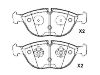 Bremsbelagsatz, Scheibenbremse Brake Pad Set:34 11 6 761 246