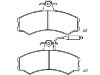 Bremsbelagsatz, Scheibenbremse Brake Pad Set:9 938 205