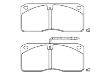 тормозная кладка Brake Pad Set:06902964-0