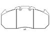 Pastillas de freno Brake Pad Set:81 50820 5072