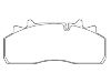 Brake Pad Set:1628064