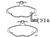 Brake Pad Set:BHM7237