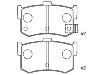 Brake Pad Set:43022-SG9-000