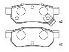 Plaquettes de frein Brake Pad Set:43022-SE0-S01