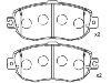 тормозная кладка Brake Pad Set:04465-50110