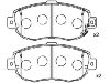 тормозная кладка Brake Pad Set:04465-53010