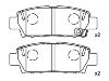 тормозная кладка Brake Pad Set:04492-22160