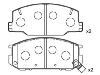 剎車片 Brake Pad Set:04491-28361