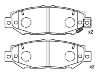 Bremsbelagsatz, Scheibenbremse Brake Pad Set:04492-50040