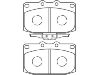 тормозная кладка Brake Pad Set:FDZ3-33-28Z