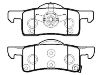 Bremsbelagsatz, Scheibenbremse Brake Pad Set:2LIZ-2200-AA