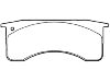 Brake Pad Set:12387805