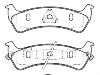 Bremsbelagsatz, Scheibenbremse Brake Pad Set:4762101