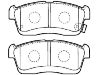 Bremsbelagsatz, Scheibenbremse Brake Pad Set:04491-97210-000