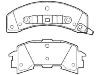 Bremsbelagsatz, Scheibenbremse Brake Pad Set:12300238