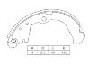 剎車蹄片 Brake Shoe Set:K1195